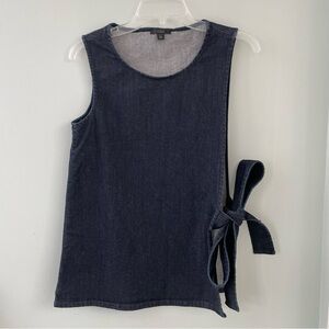 COS Denim Tank Top with Side Tie